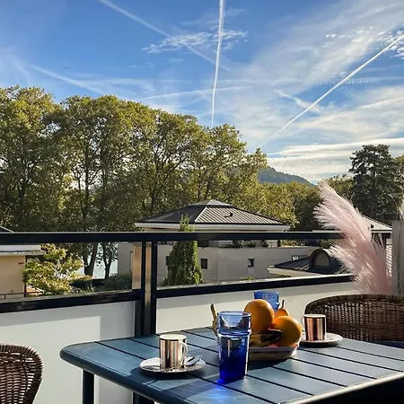 Homey Montaigne - New - A 1 Min à Pied Du D'annecy - 2 Balcons Privés - Avec 2 Chambres - Stationnement Gratuit Toute L'année Sauf En été - Juin à Août Appartement
