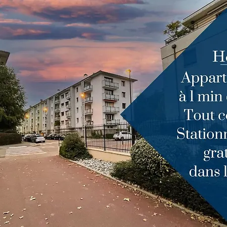 Homey Montaigne - New - A 1 Min à Pied Du D'annecy - 2 Balcons Privés - Avec 2 Chambres - Stationnement Gratuit Toute L'année Sauf En été - Juin à Août Appartement *